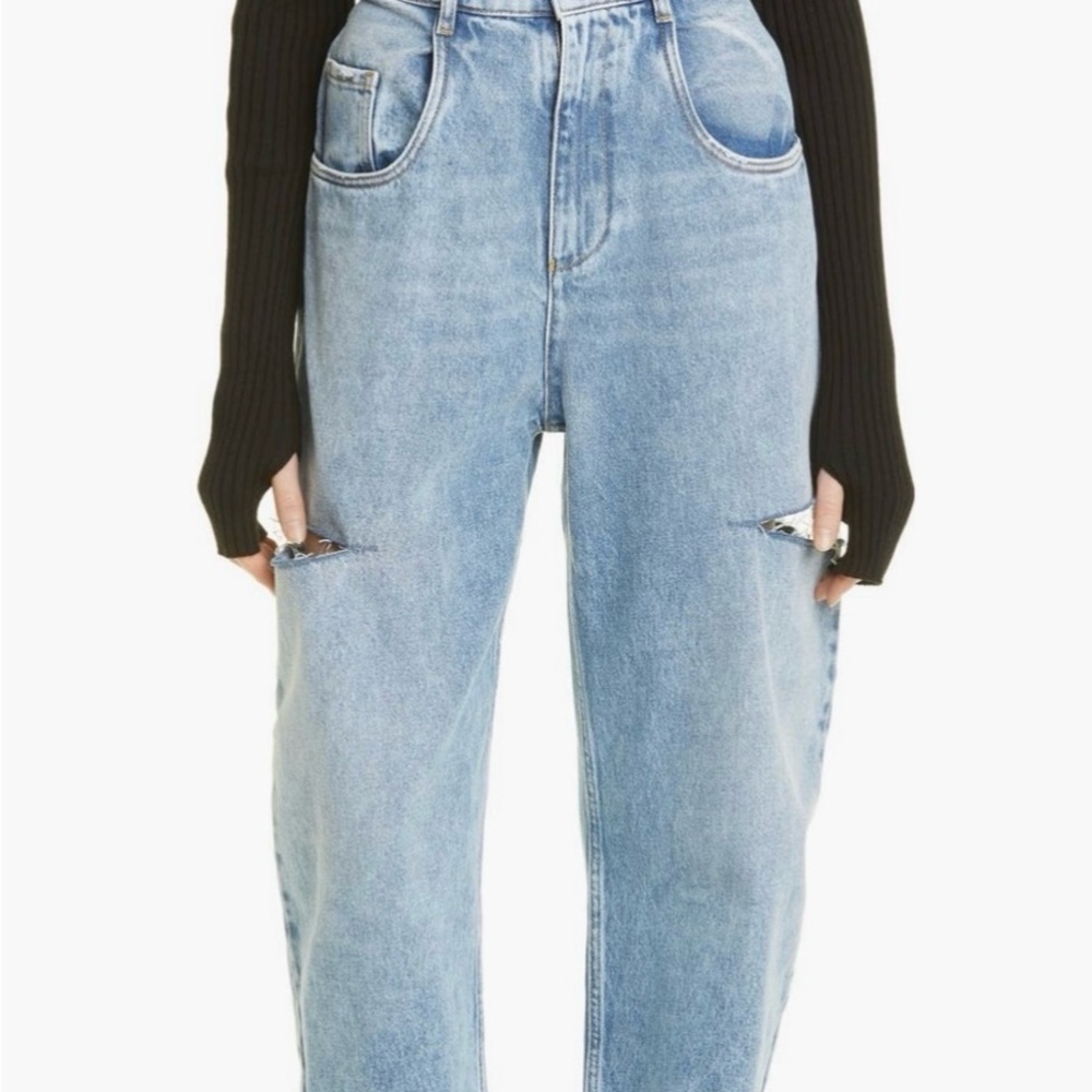 Maison Martin Margiela Blue High Rise Jeans